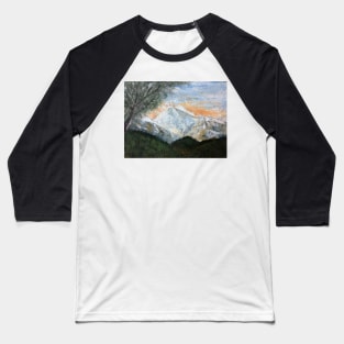 Semi abstract river scape 7 Baseball T-Shirt